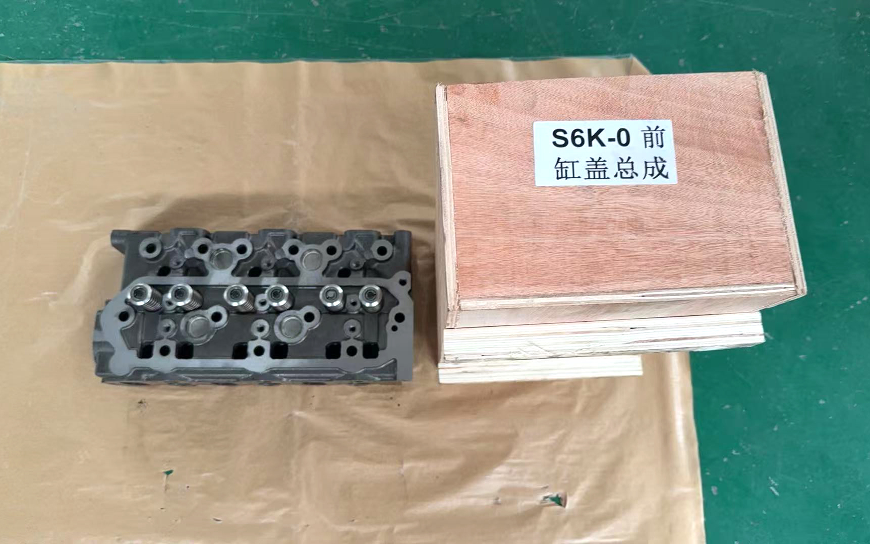 Front Cylinder head Assembly for Mitsubishi S6K-0