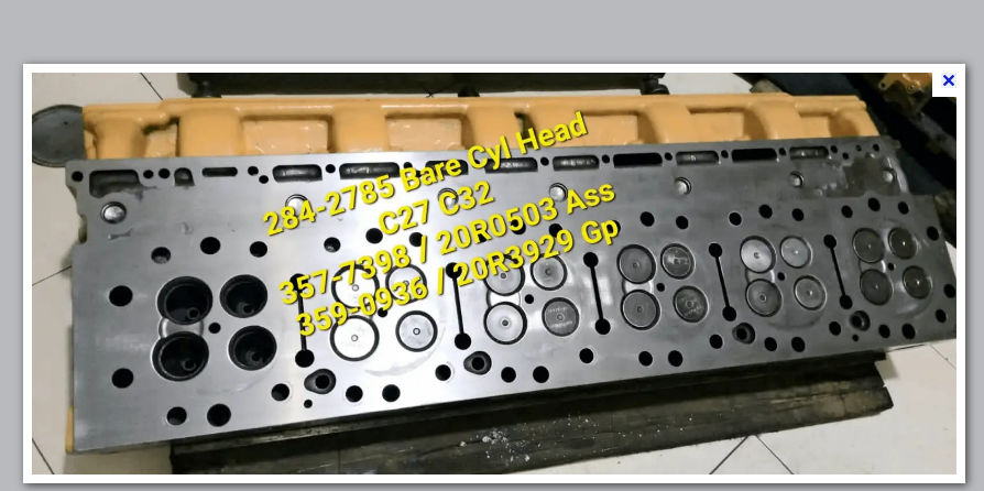Cylinder head Assembly 3577398 for C27 & C32 for Caterpillar