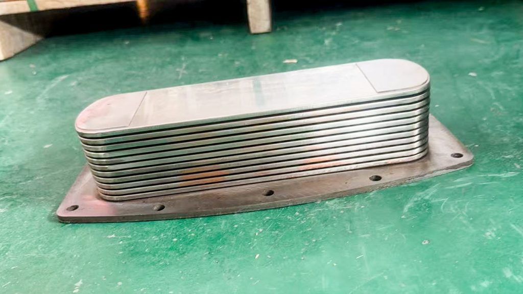 Oil Cooler Core 2939367 for Caterpillar