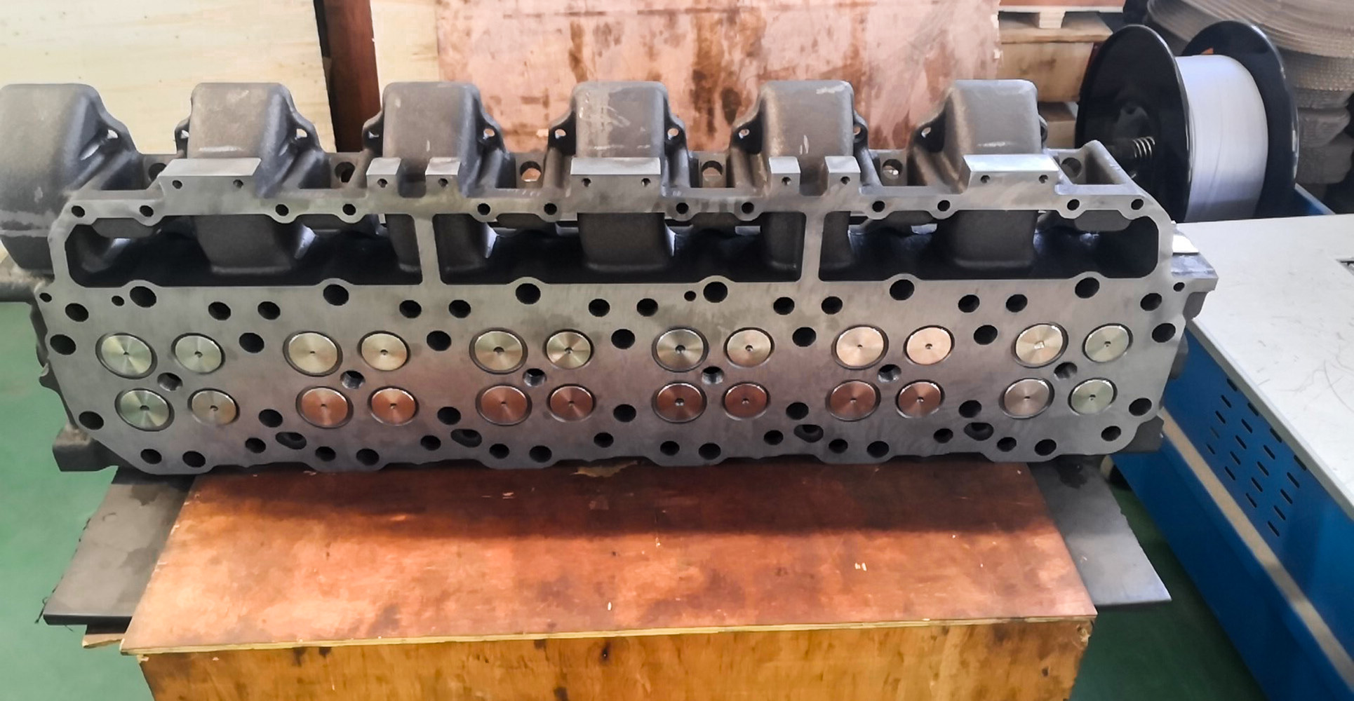 Cylinder head Assembly 7W2203 7W2202 for Caterpillar 3406DI