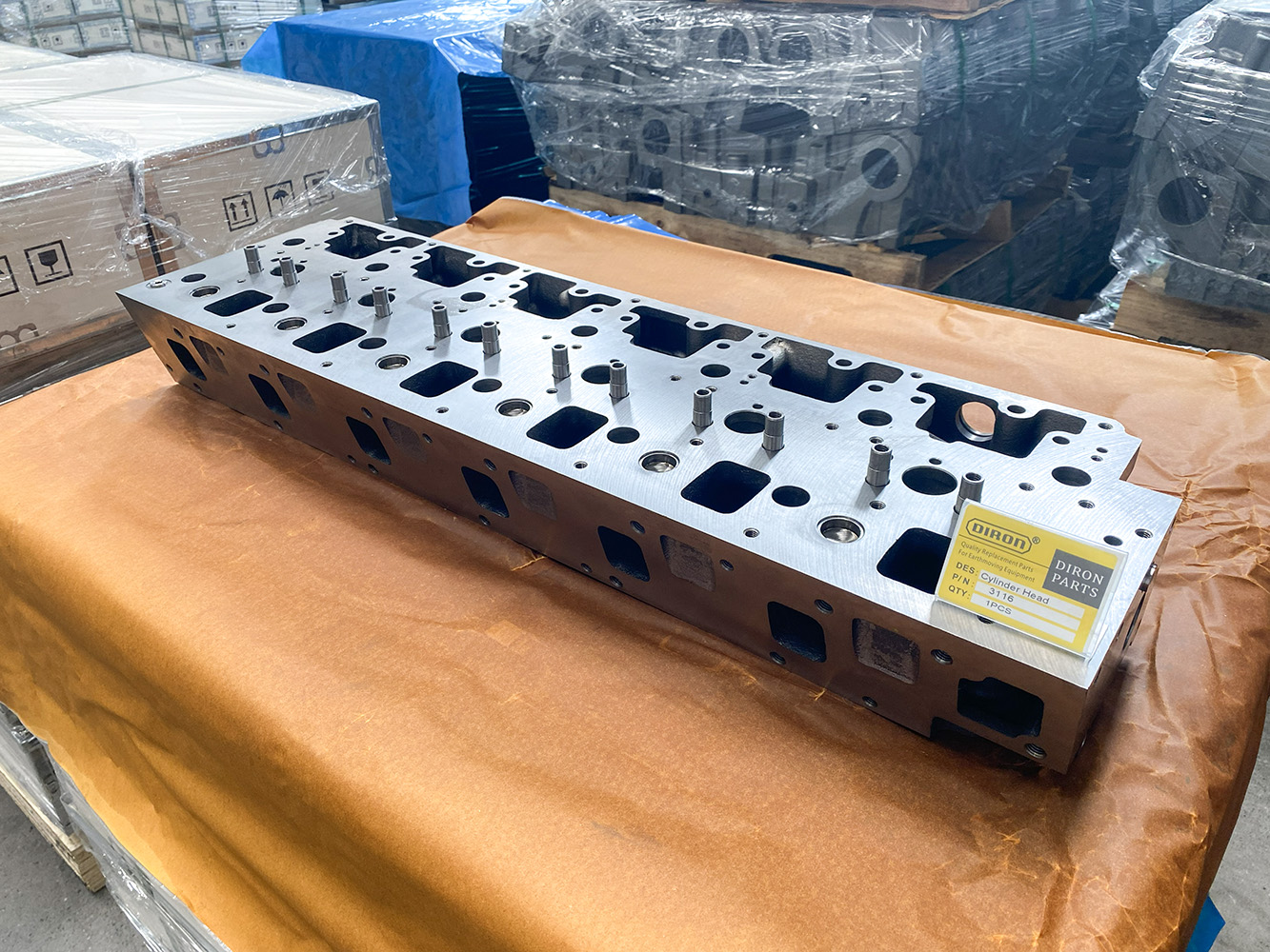 Cylinder Head 3116 for Heavy Equipment, New