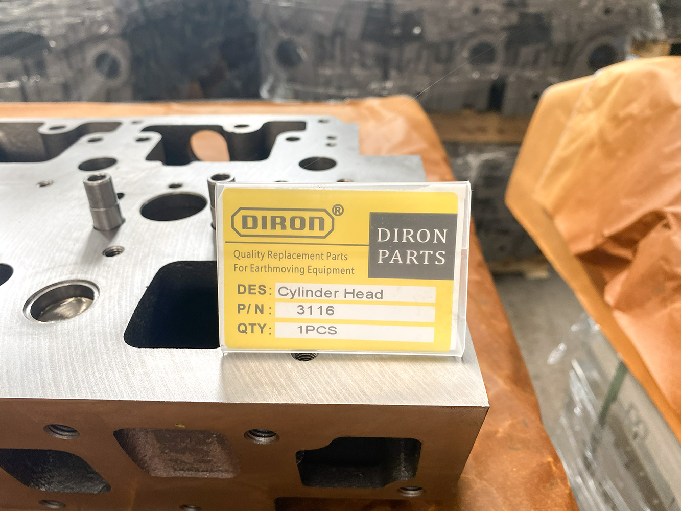 Cylinder Head 3116 for Heavy Equipment, New