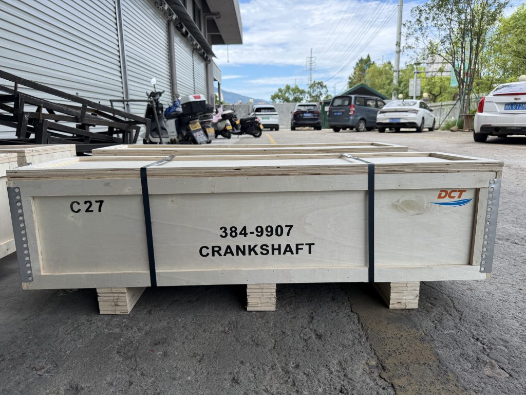 384-9907 Crankshaft forged with Gear Suitable for Heavy Equipment C27, New
